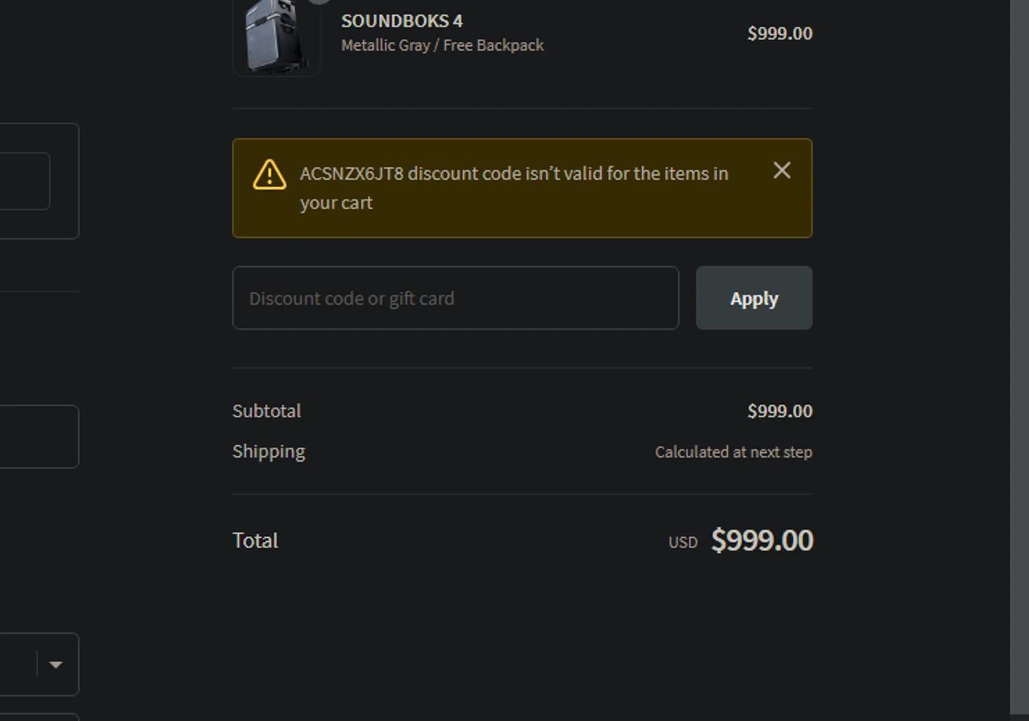 How to apply SOUNDBOKS coupon code